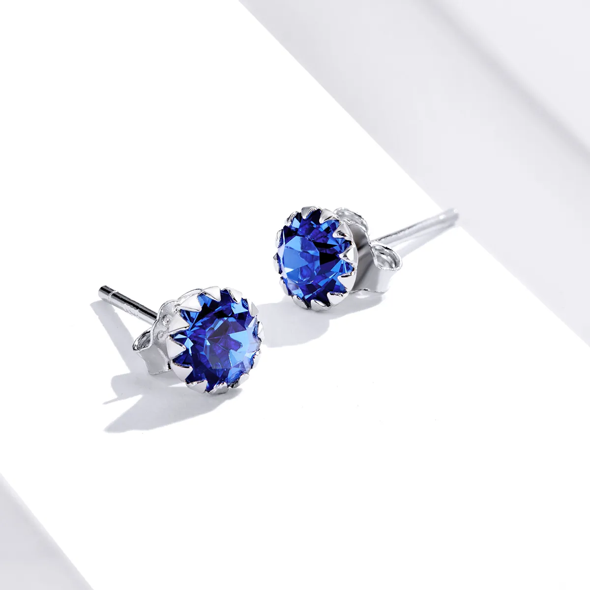 Pandora Style Sølv Birthstone September Stud øredobber - SCE862-9