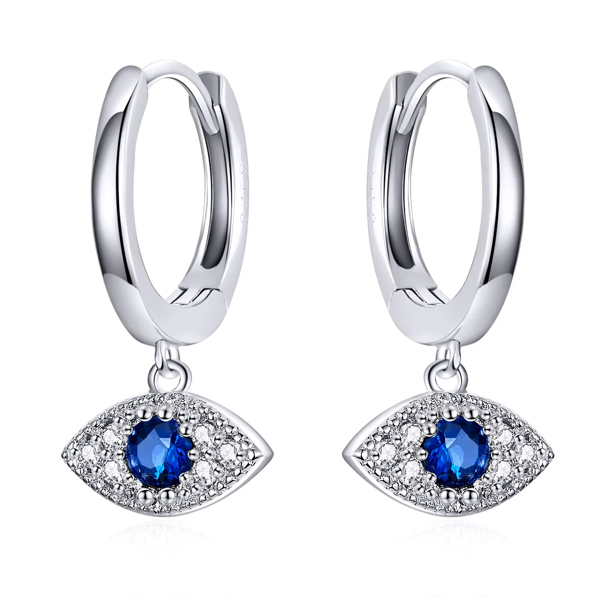 Pandora Style Sølv Lucky Eyes Dangle øredobber - BSE274