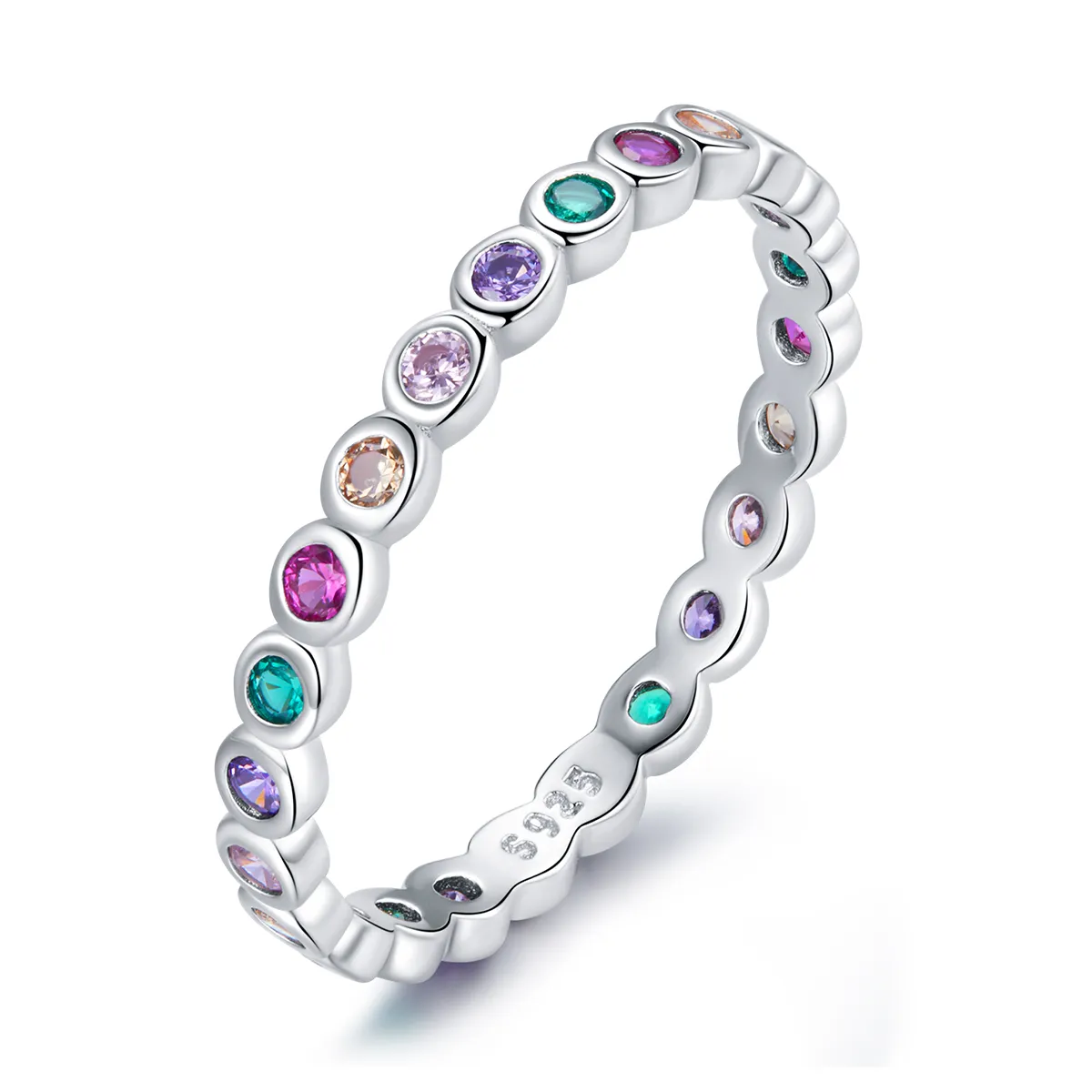 Pandora Style Sølv Lucky Ring - SCR714