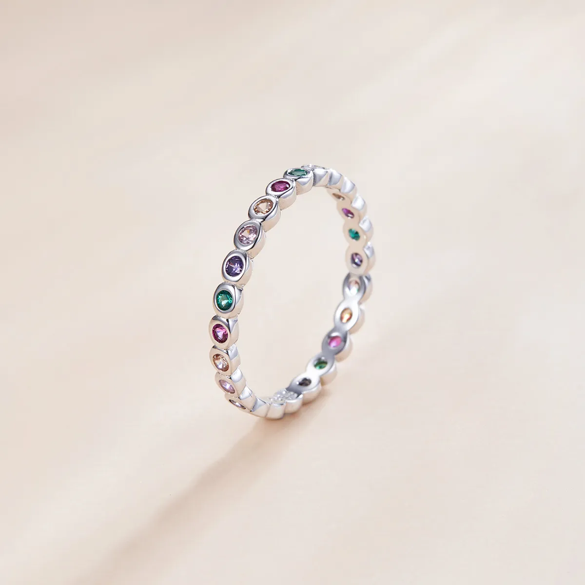 Pandora Style Sølv Lucky Ring - SCR714
