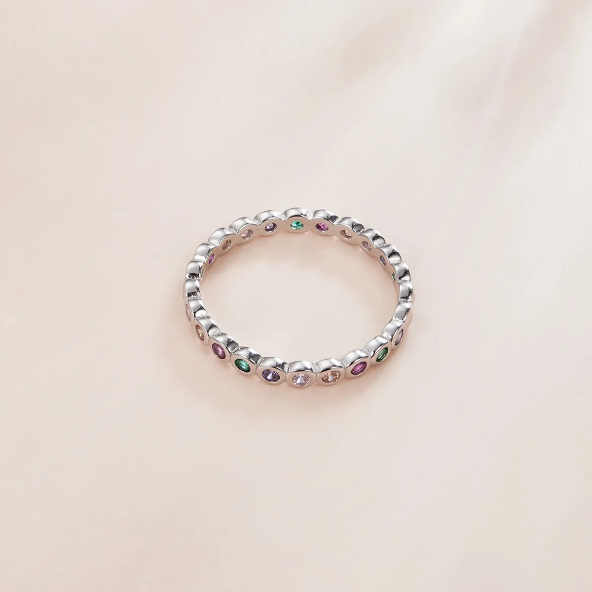 Pandora Style Sølv Lucky Ring - SCR714
