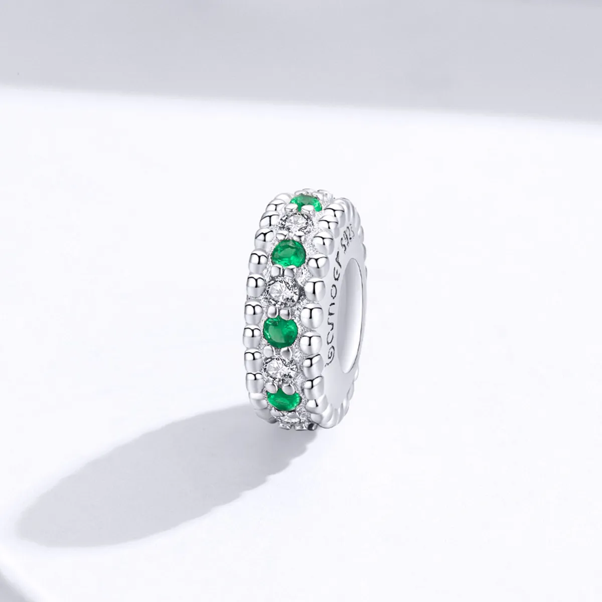 Pandora Style Sølv Retro Spacer Charm - BSC185