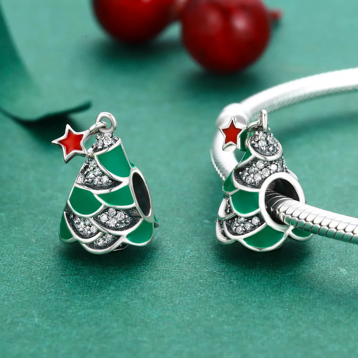 Pandora Style Juletre Charm - SCC307