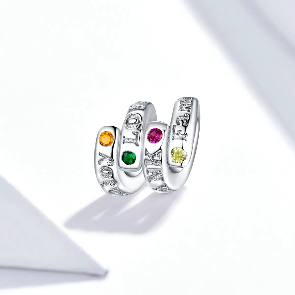 Pandora Style Thanksgiving Nøkkelord Charm - BSC341