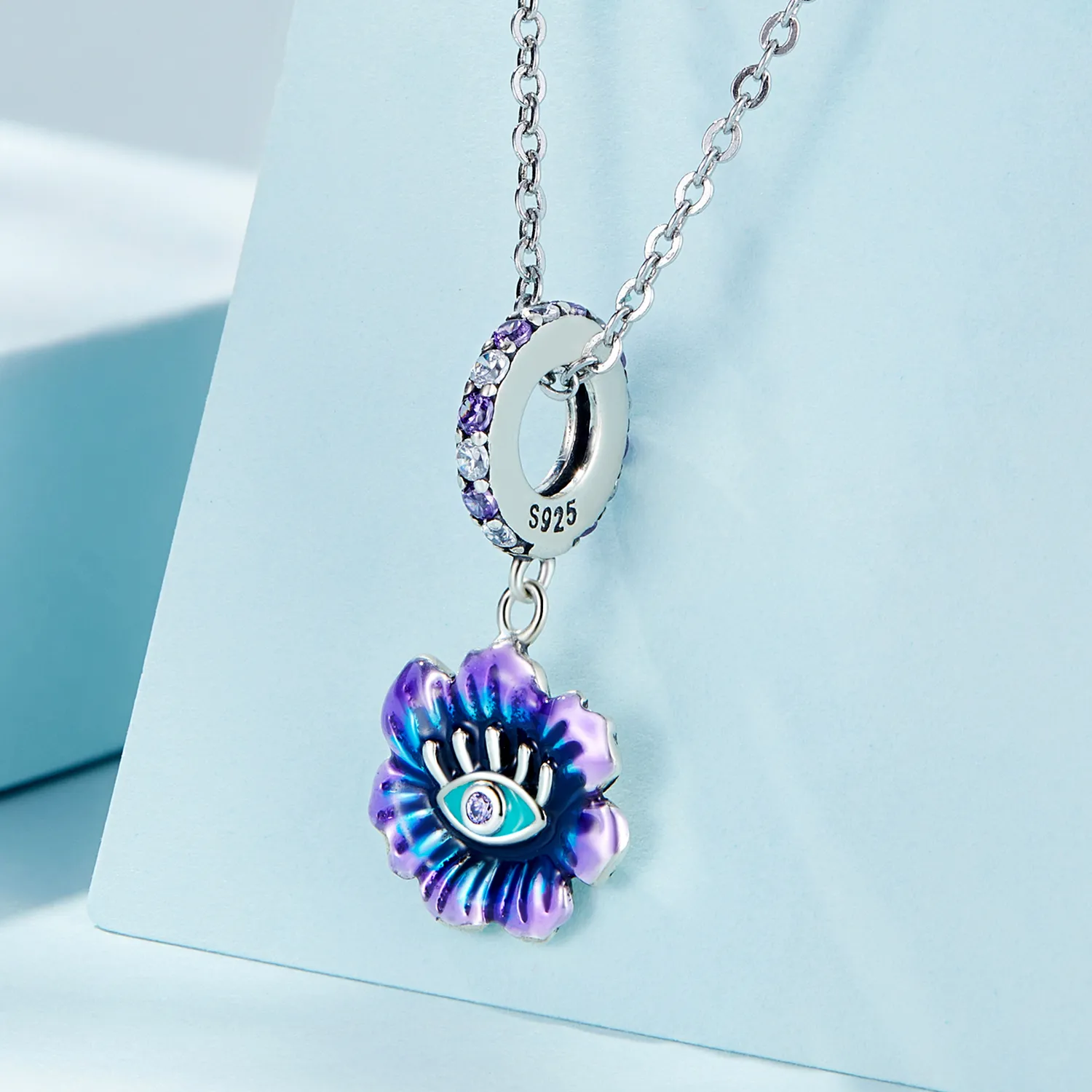 Pandora Style Devil Flower Dingle - SCC2373