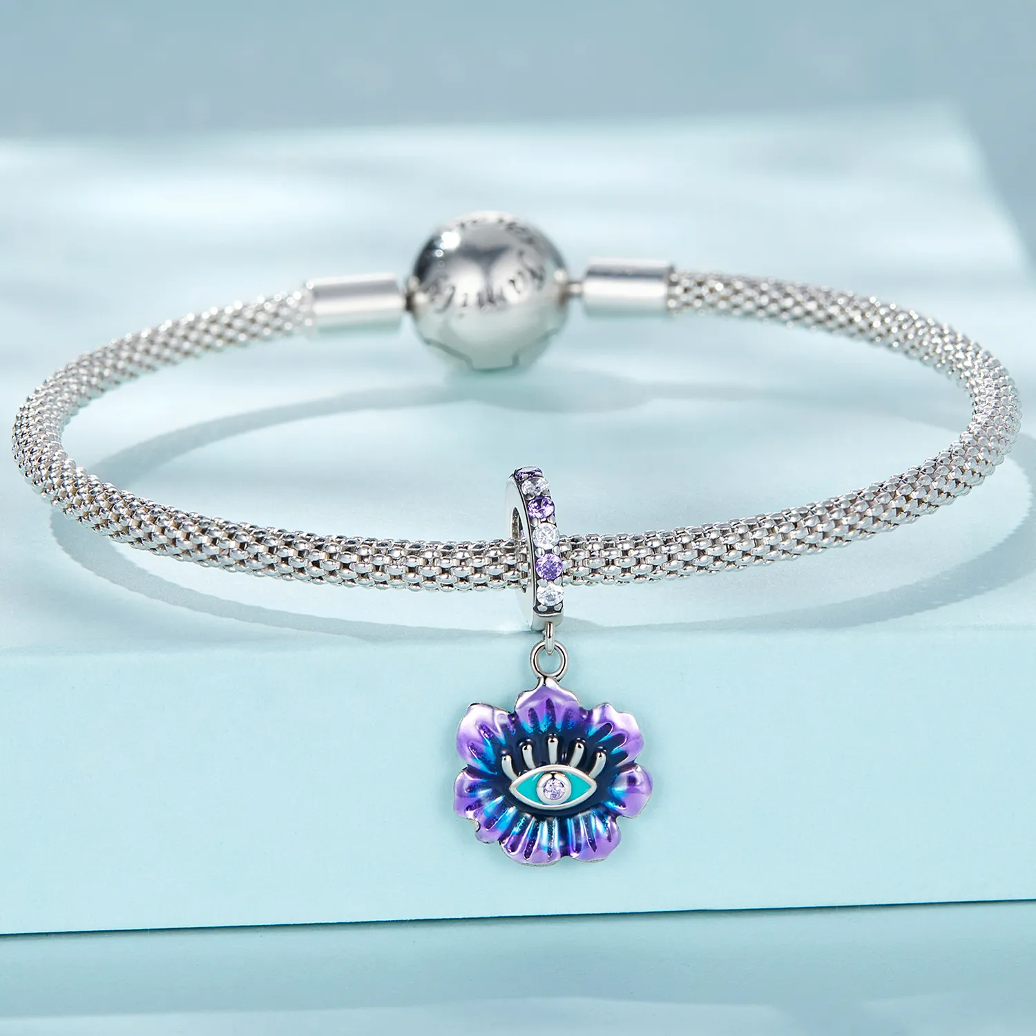 Pandora Style Devil Flower Dingle - SCC2373