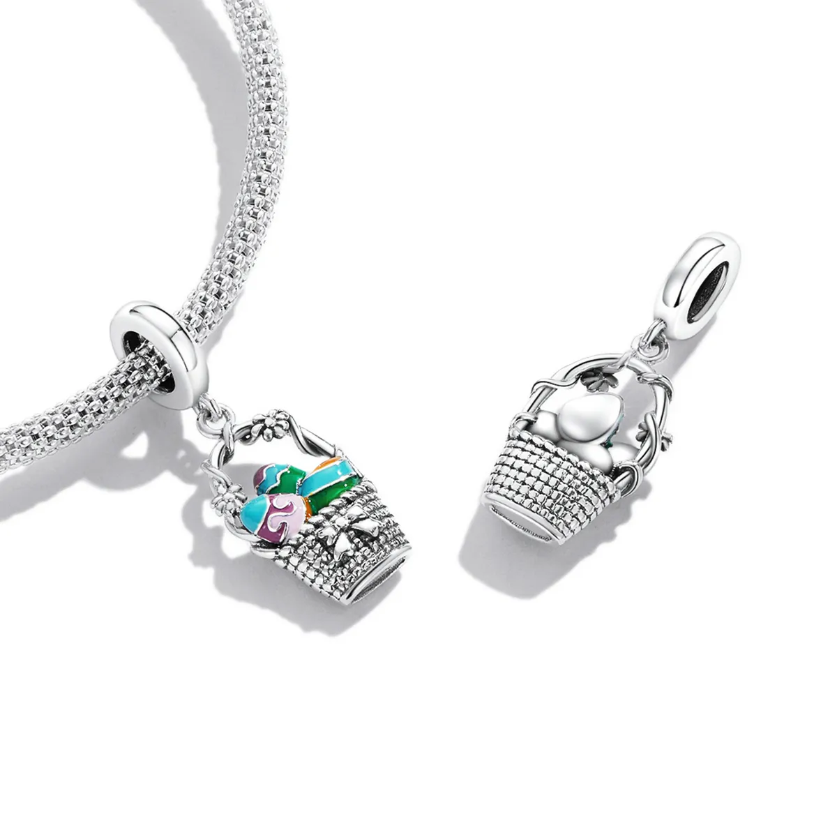 Pandora Style Egg Basket Dingle - SCC2118