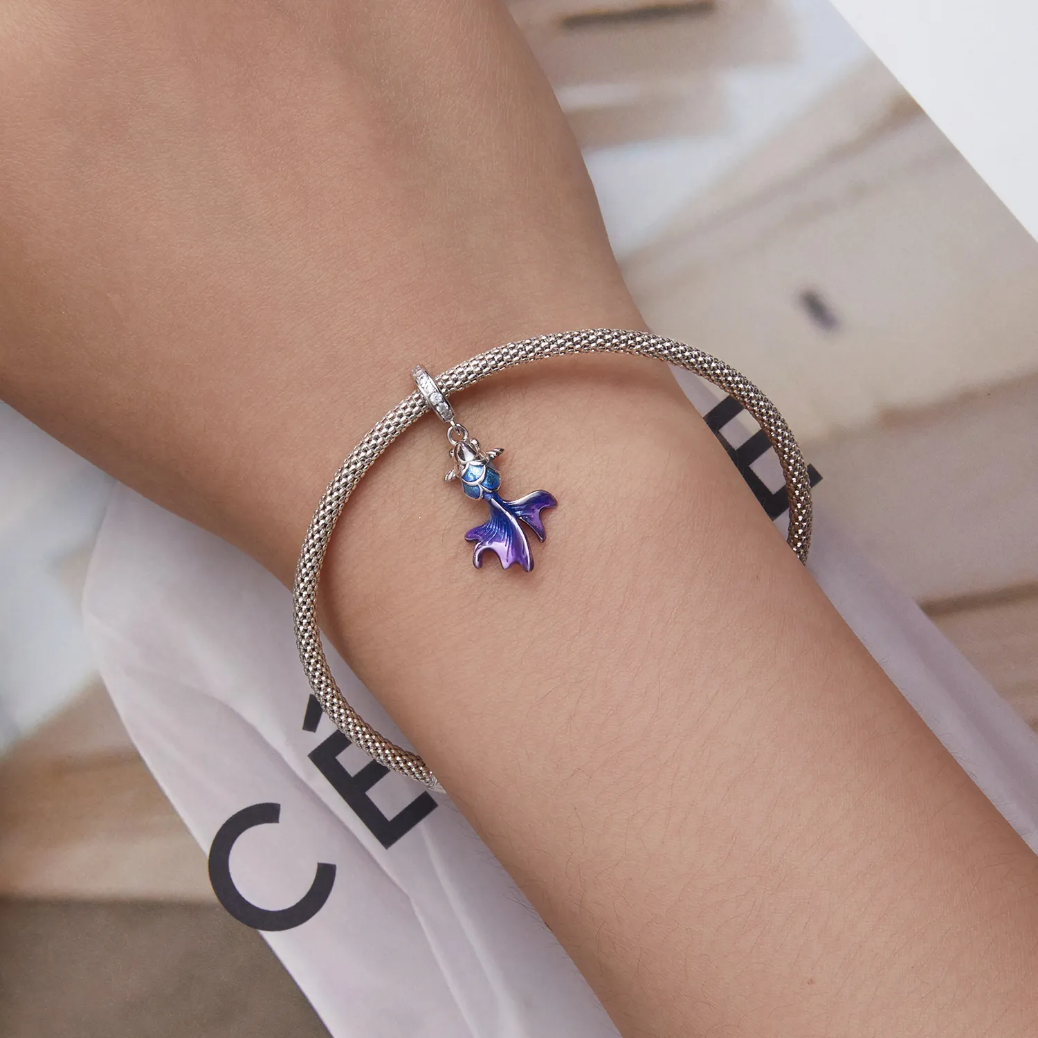 Pandora Style Koi Carp Dingle - BSC684