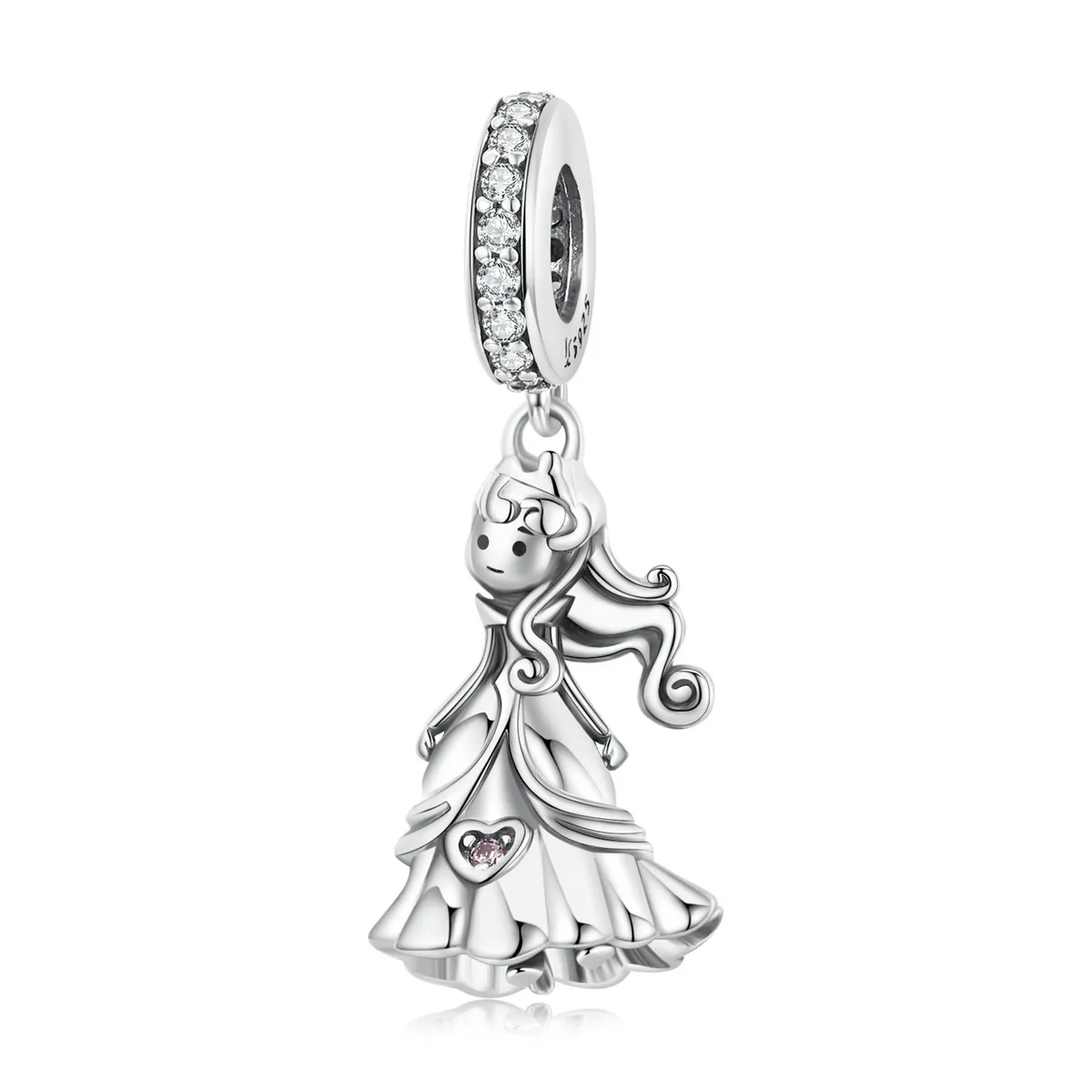pandora style little princess dangle scc1978