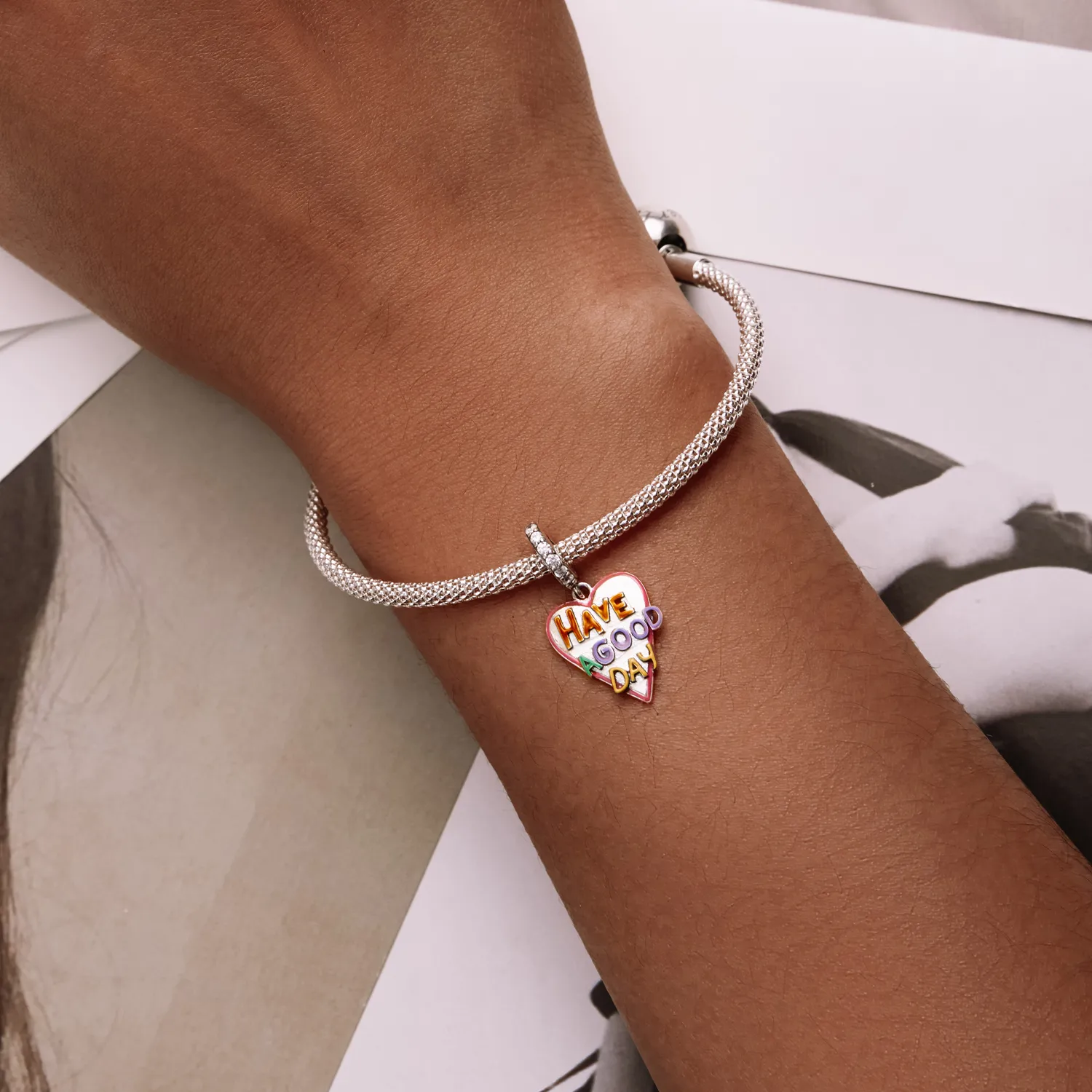 Pandora Style Love Letters Dingle - SCC2234