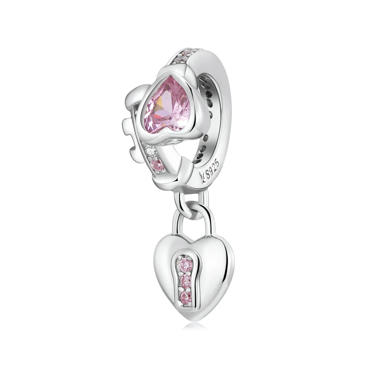 pandora style love lock dingle scc2124