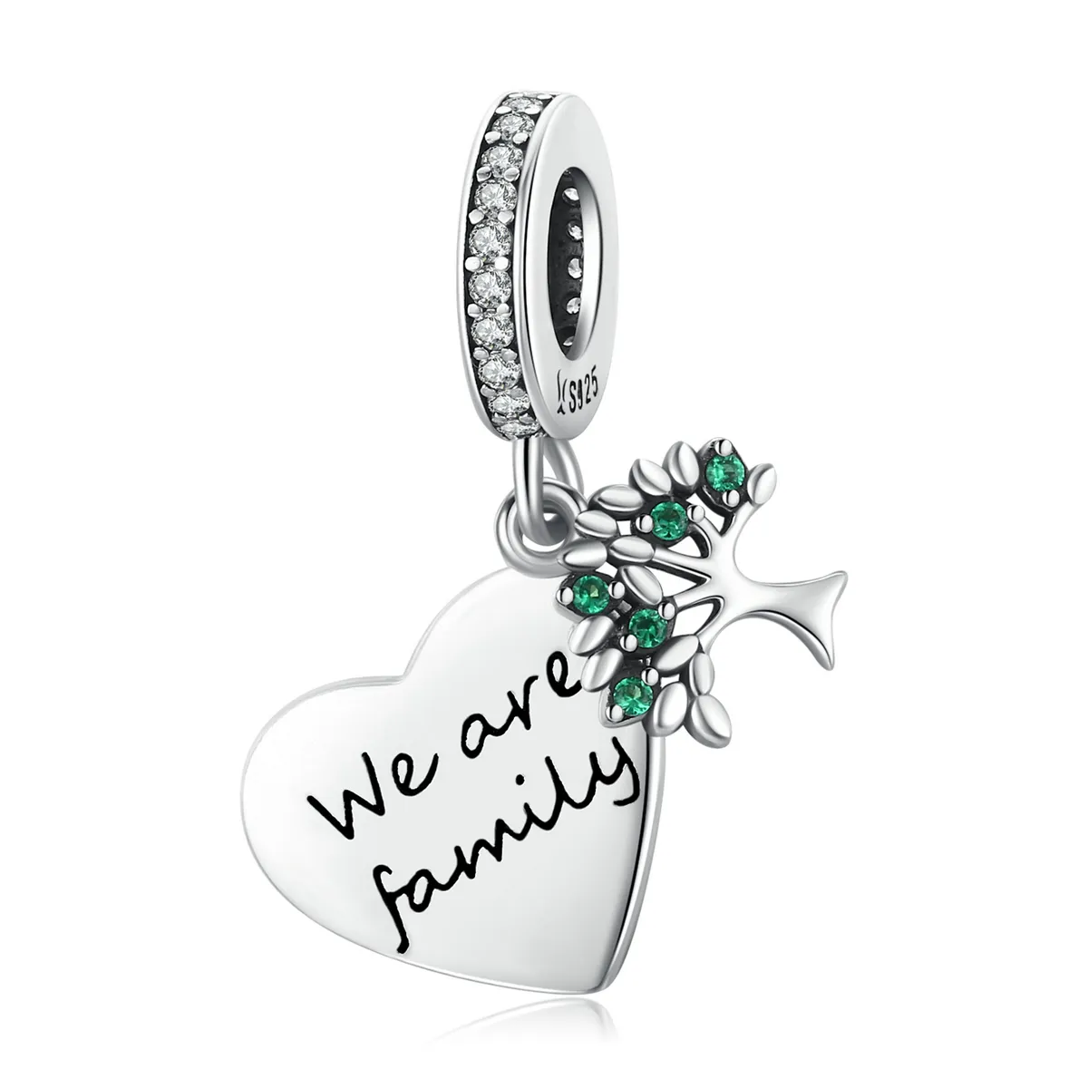 pandora style love tree of life dangle scc2104