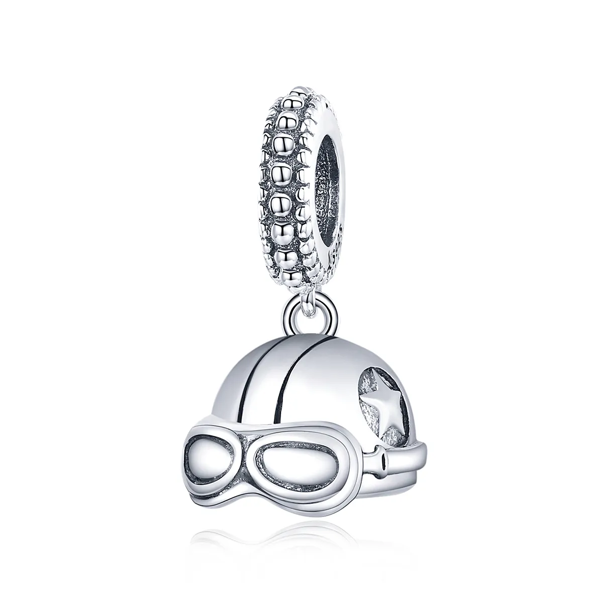 pandora style retro hjelm dangle scc1711
