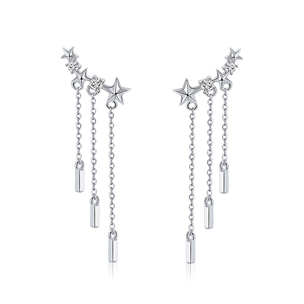 Pandora Style Meteor Love hengende øredobber - SCE399