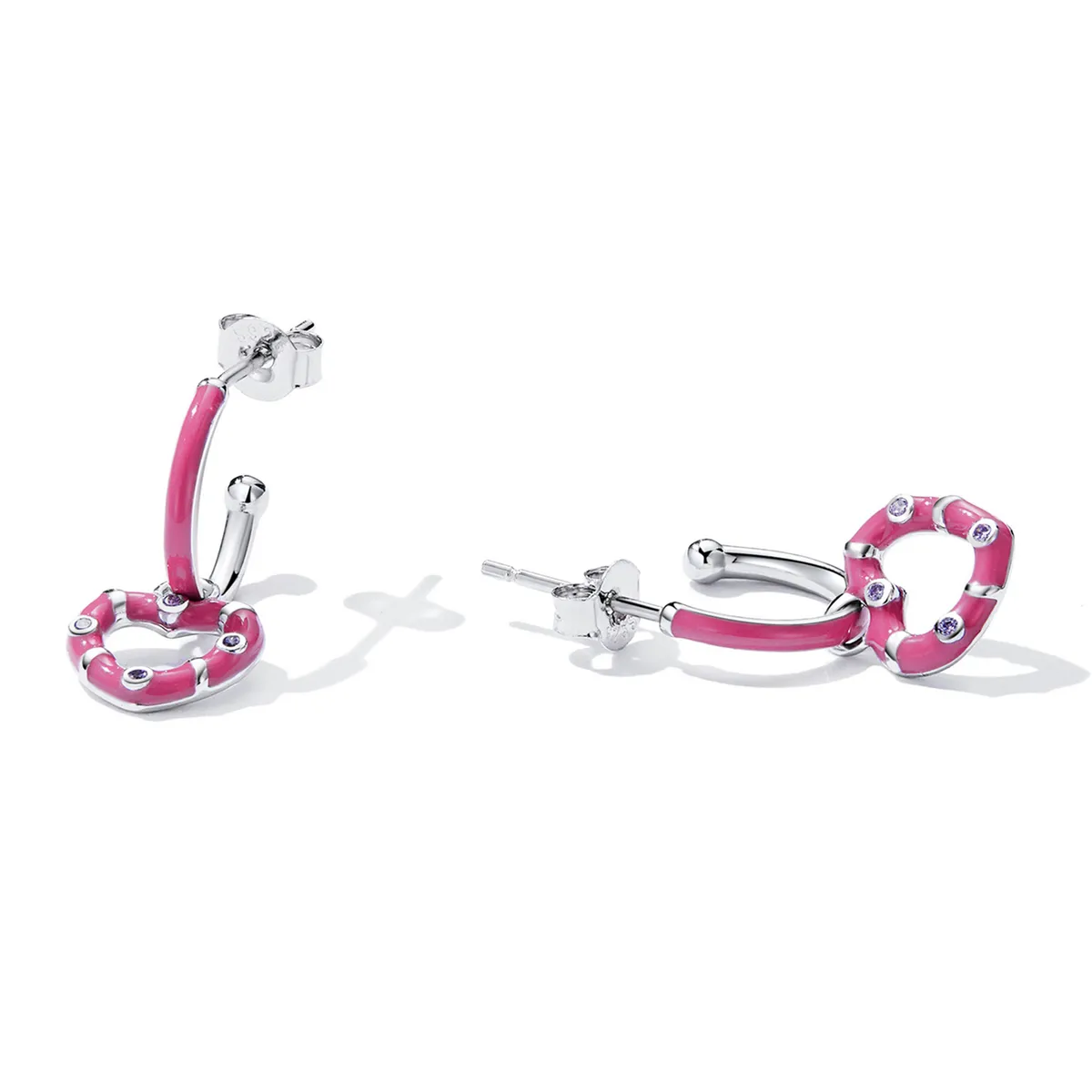 Pandora Style Simple Love Hengende øredobber - BSE596