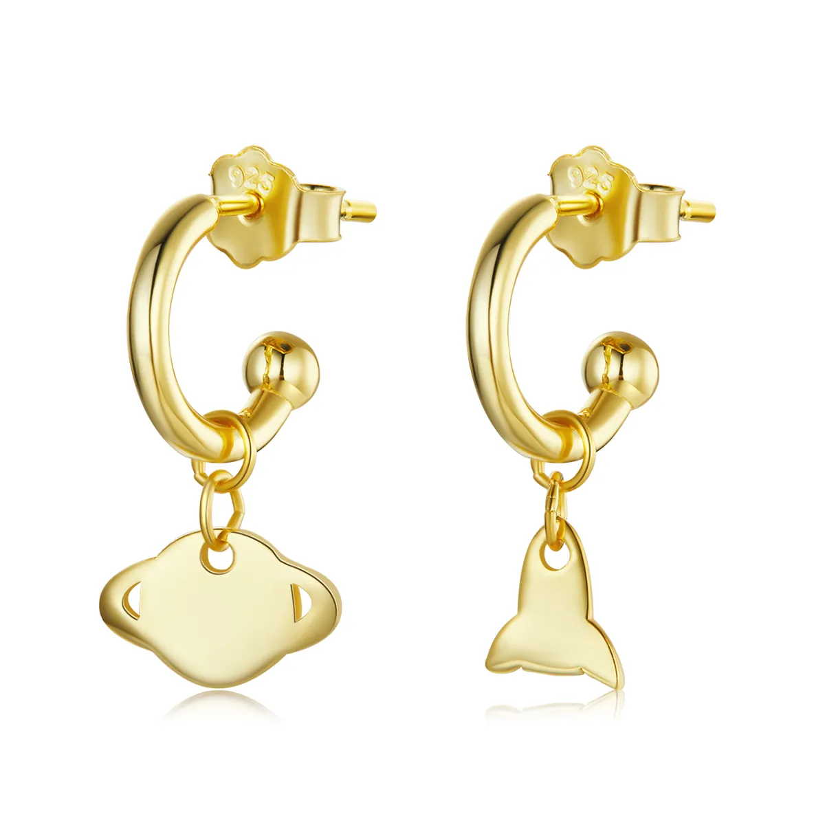 Pandora Style Taste Hengende øredobber - SCE1188-B
