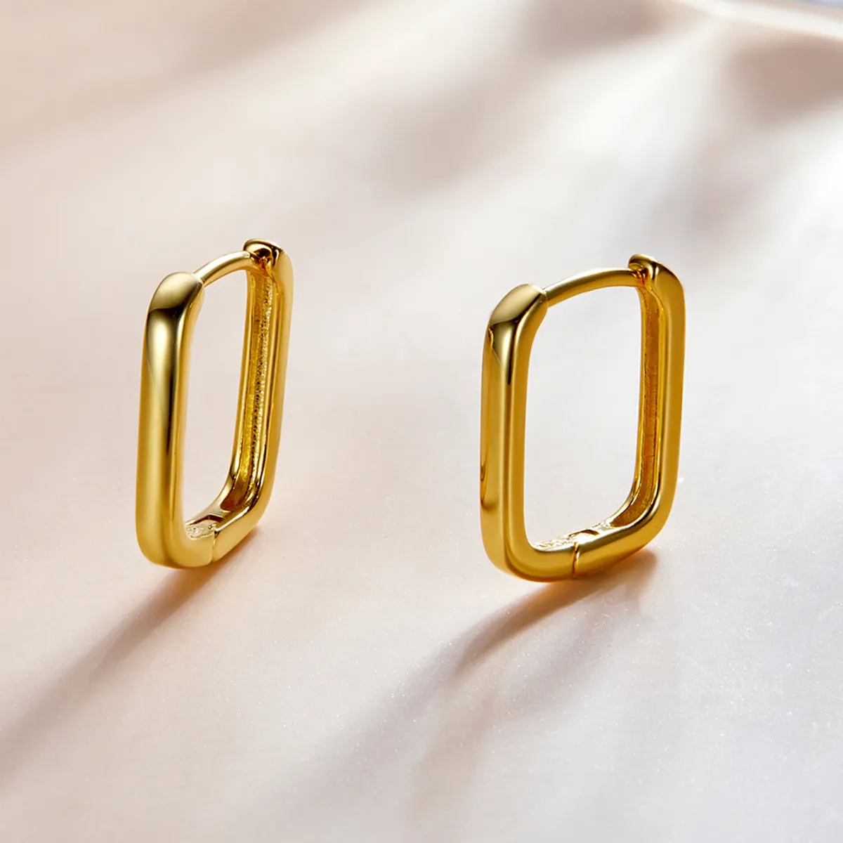 Pandora Style French Hoop øredobber - BSE478-B