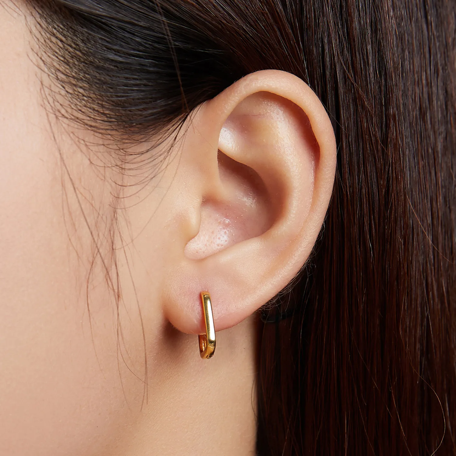 Pandora Style French Hoop øredobber - BSE478-B