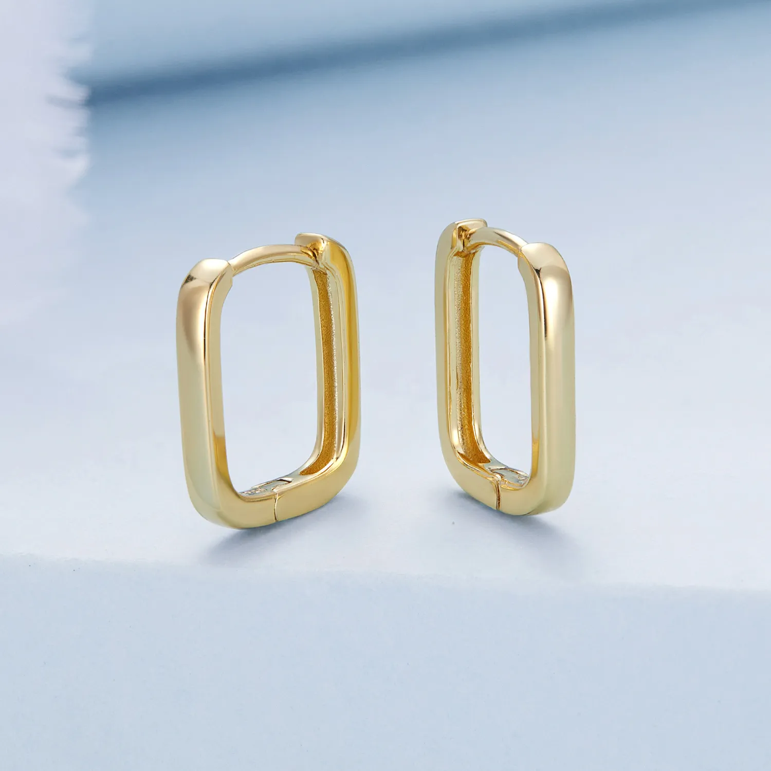 Pandora Style French Hoop øredobber - BSE478-B