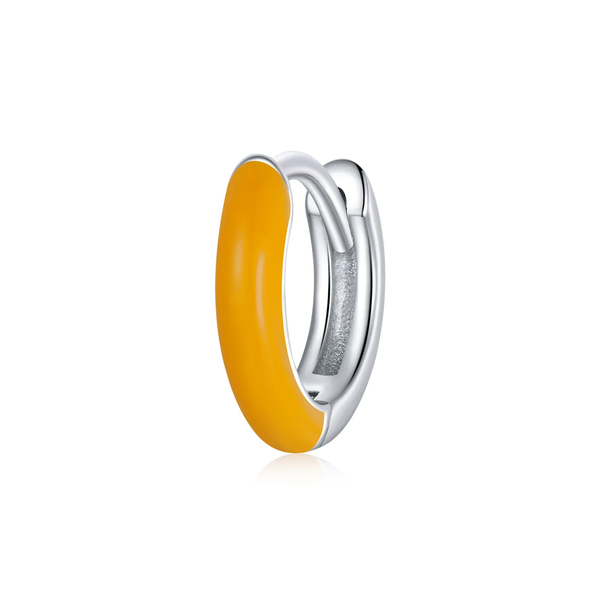 Pandora Style Little Orange Hoop øredobber - BSE488-OR
