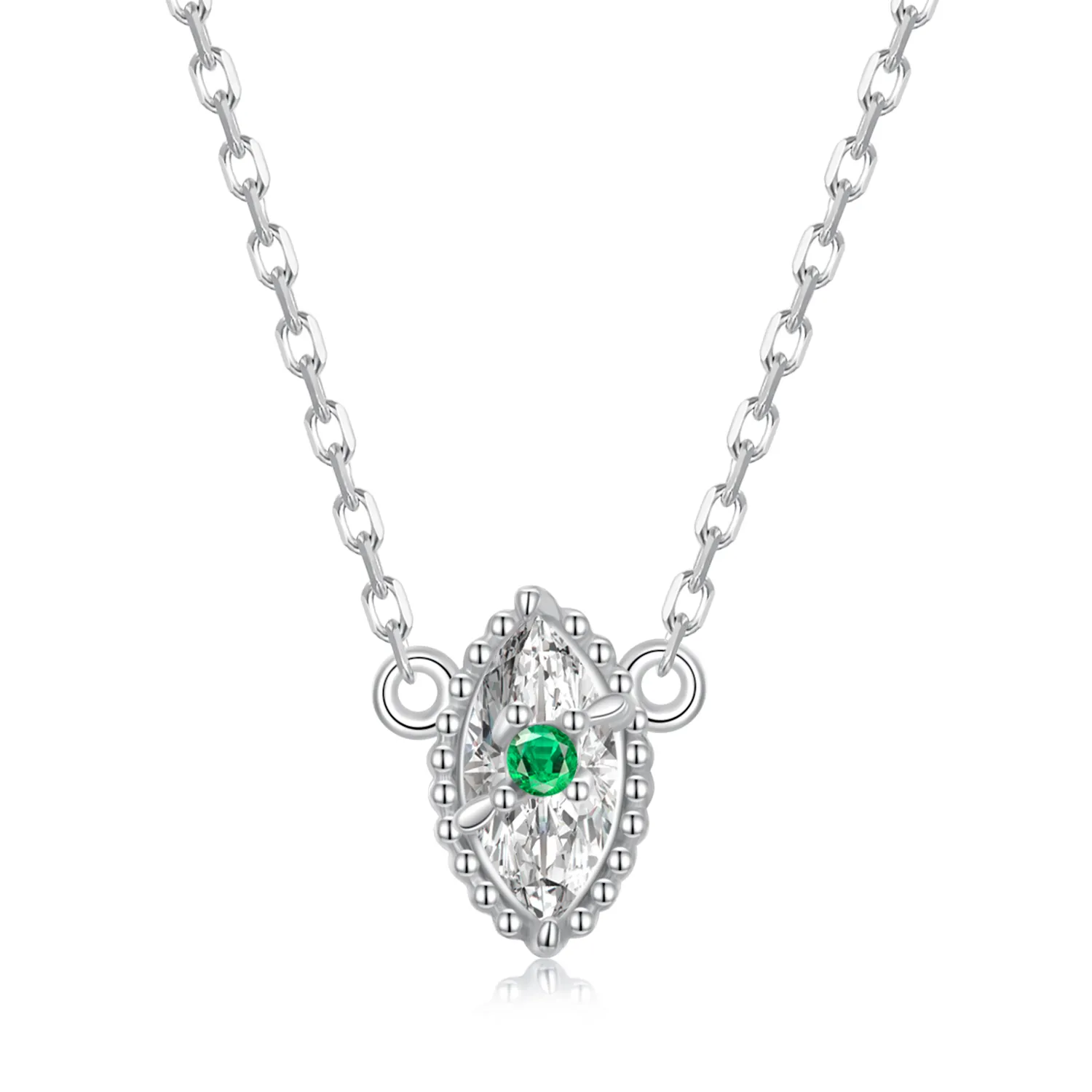 pandora style devil eye halskjede bsn258