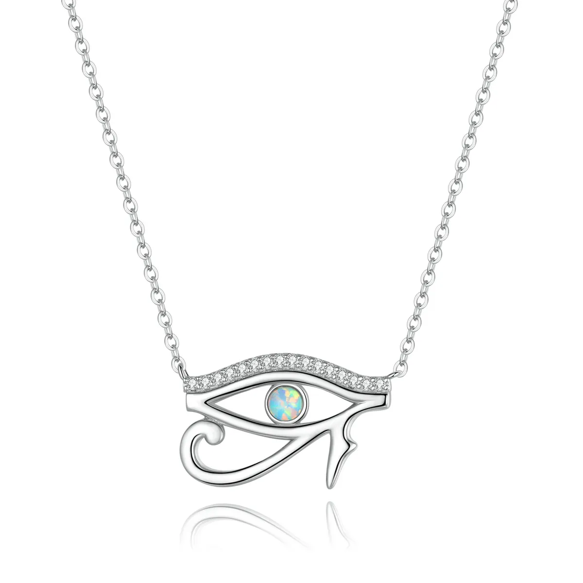 pandora style eye of horus halskjede bsn241