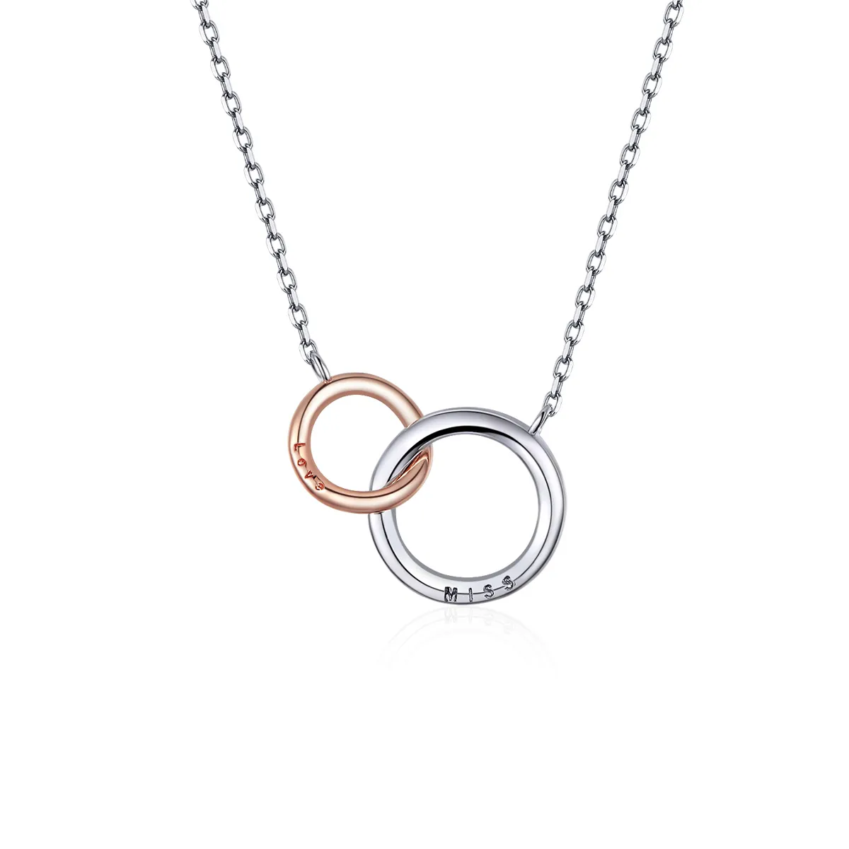 pandora style infinite love halskjede bsn159