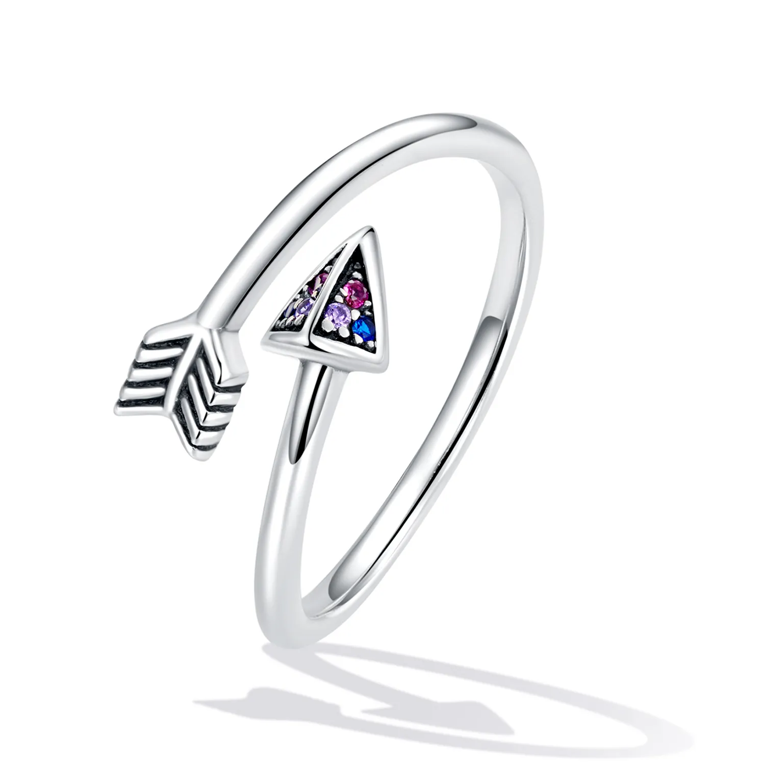 Pandora Style Arrow of Love Åpen Ring - SCR820