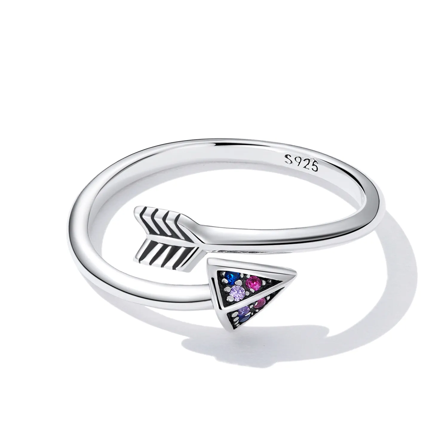 Pandora Style Arrow of Love Åpen Ring - SCR820