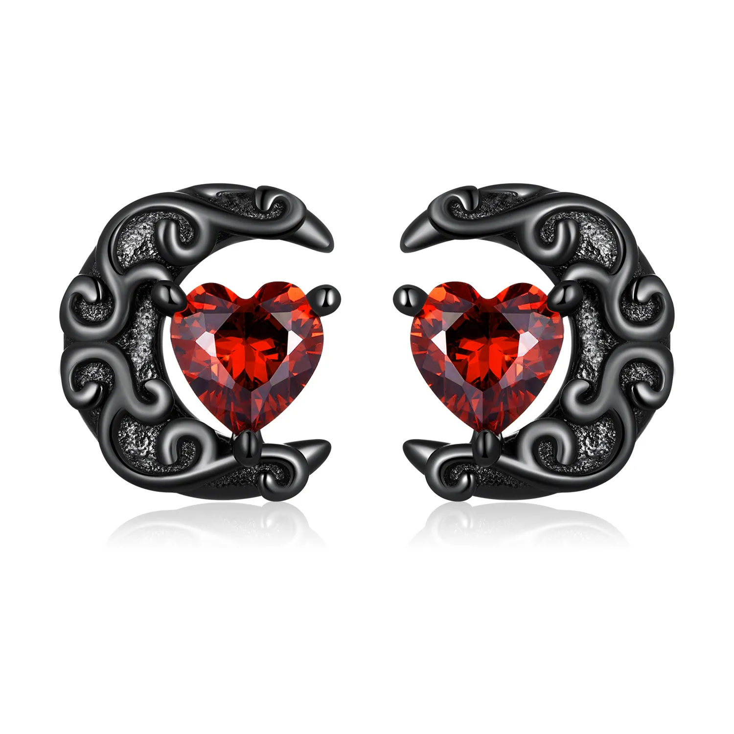 pandora style dark night moonlight ørepynt sce1519