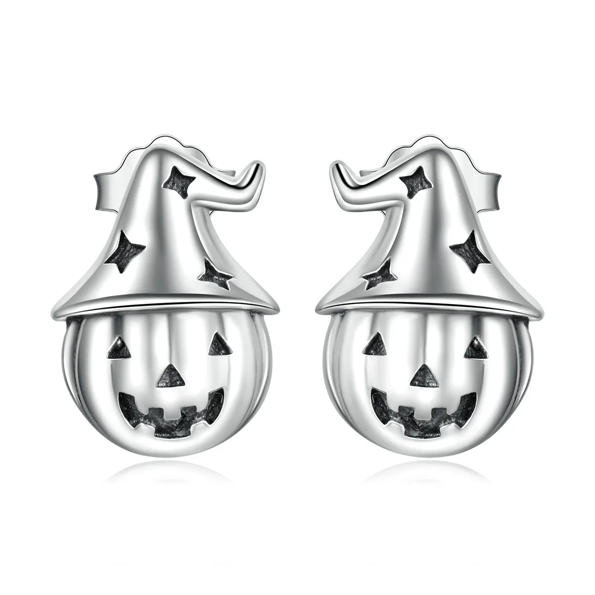 pandora style halloween pumpkin stud øredobber bse537
