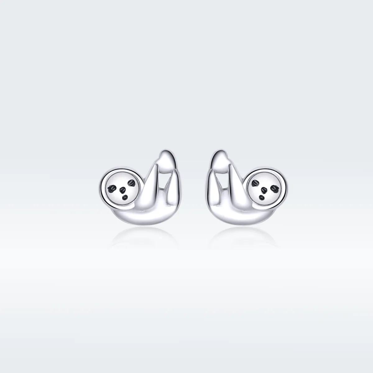 pandora style little sloth stud øredobber bse303