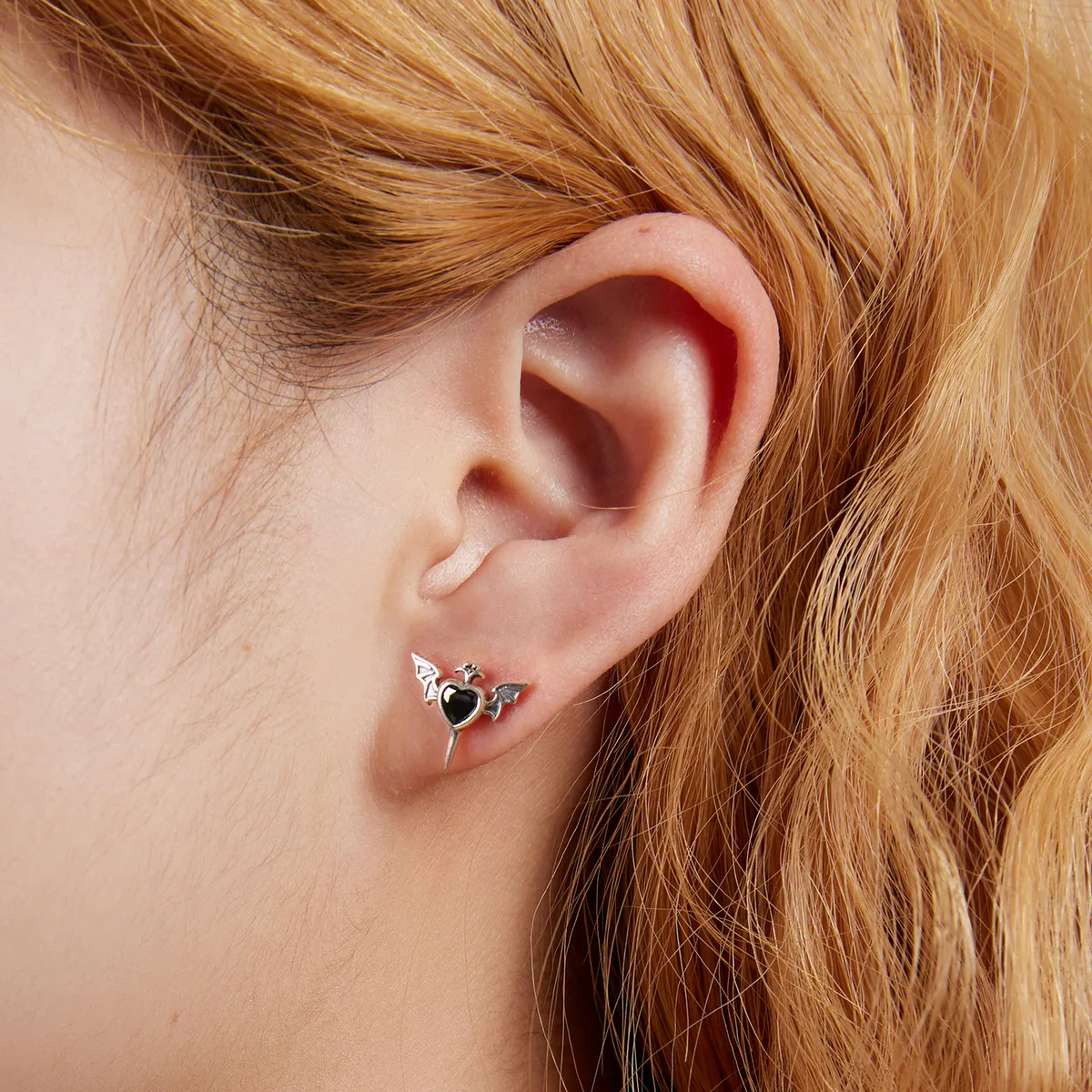Pandora Style Love Wings øredobber - SCE1179-BK