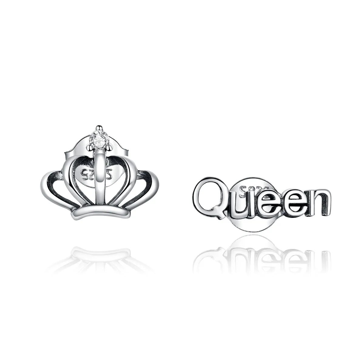 Pandora Style Simple Crown Stud øredobber - SCE934
