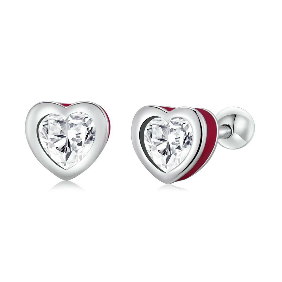 Pandora Style Simple Love øredobber - SCE1352-VT