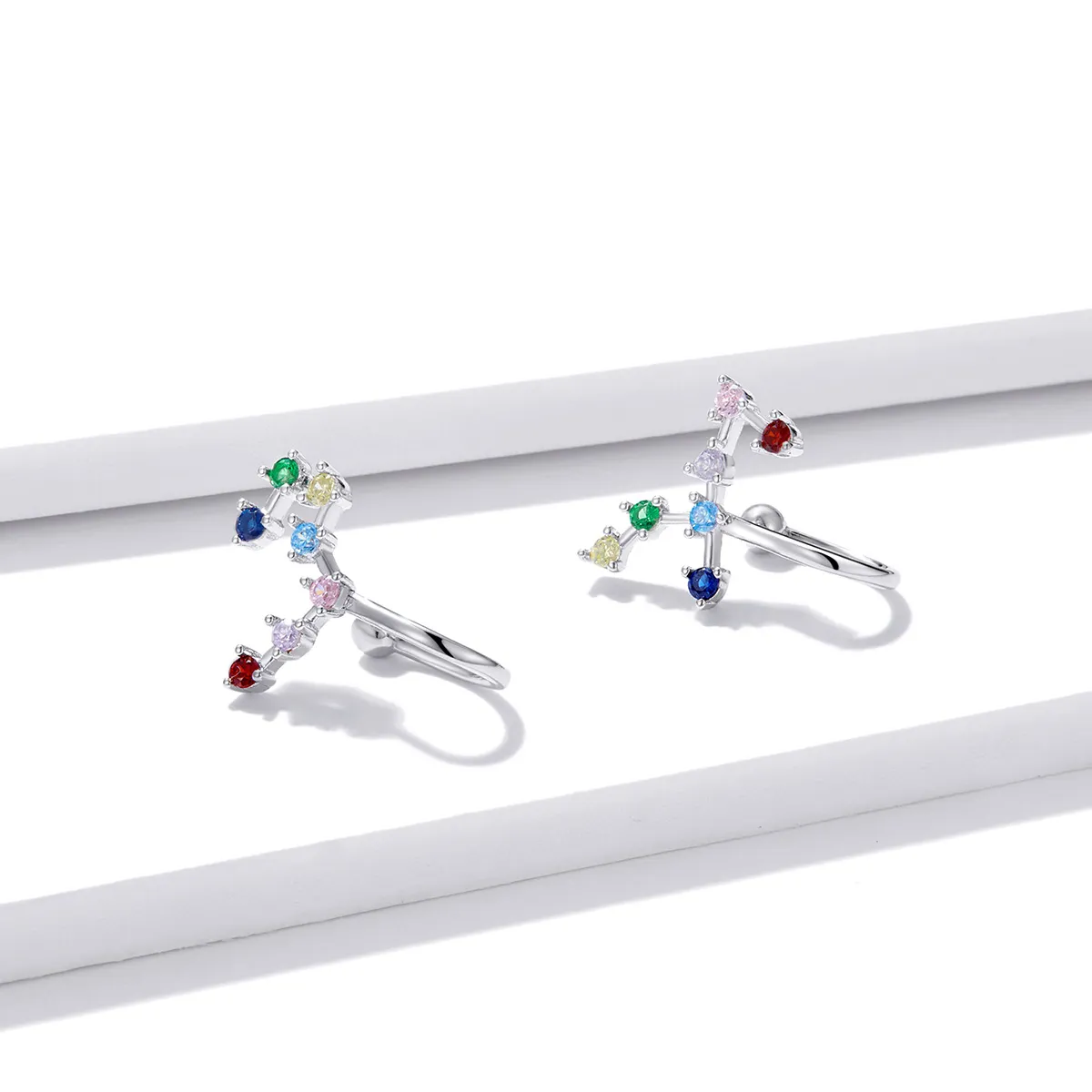 Pandora Style Star Track Stud øredobber - BSE457