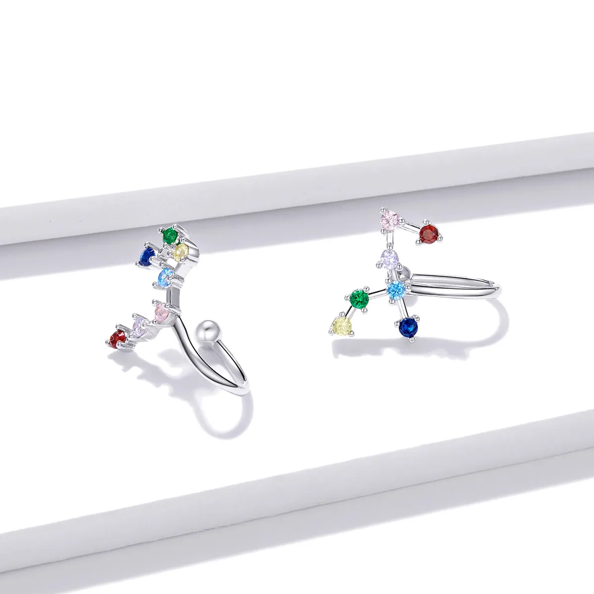 Pandora Style Star Track Stud øredobber - BSE457