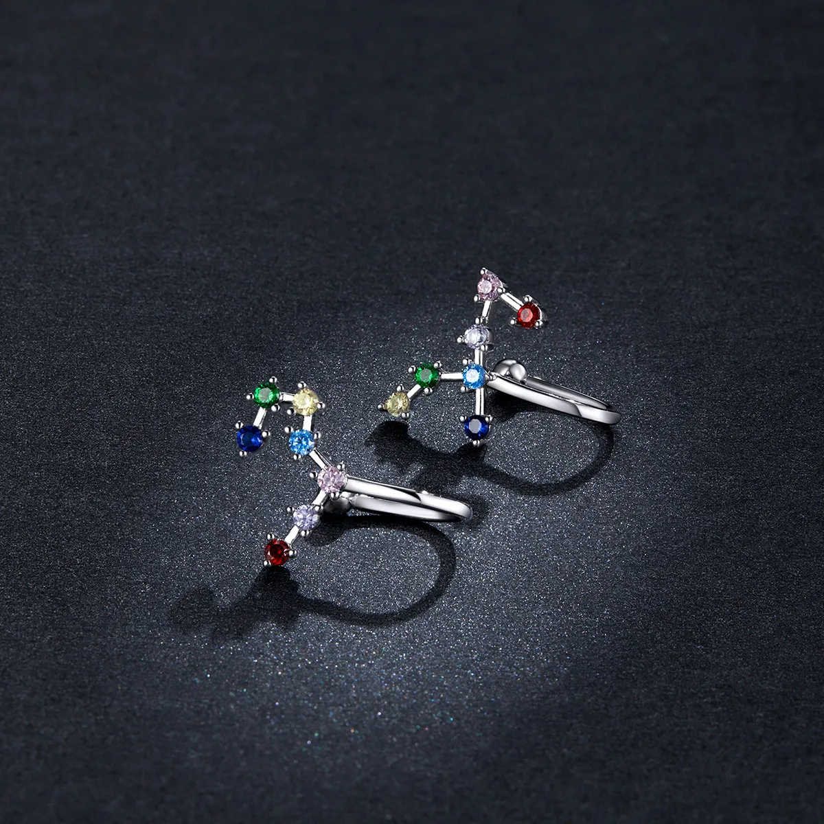 Pandora Style Star Track Stud øredobber - BSE457