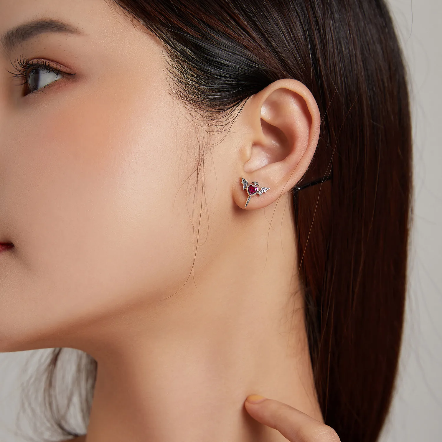 Pandora Style Wings Love Stud øredobber - SCE1179