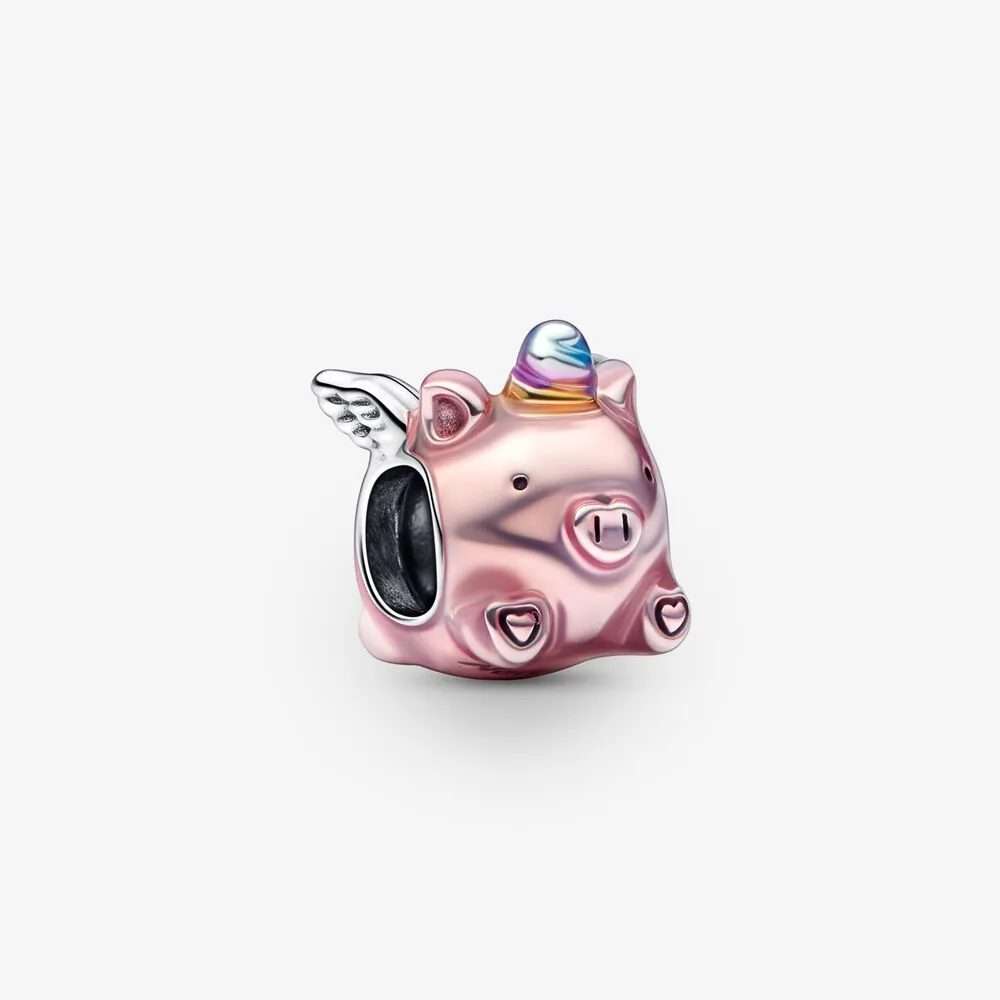 Pandora Flygende Enhjørninginspirert gris Charm - 792573C01