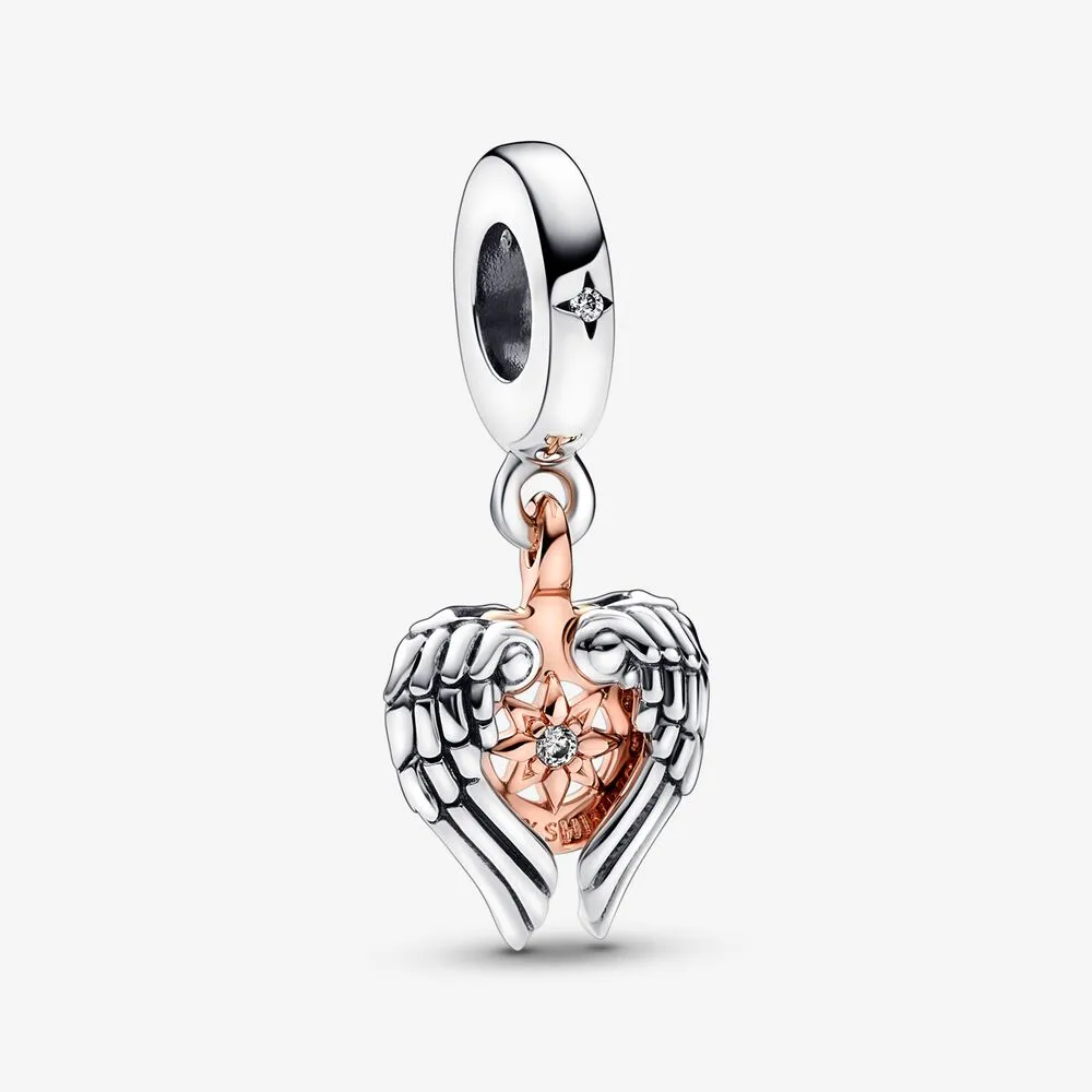 pandora himmelsk kompass englevinger hengende charm 782359c01