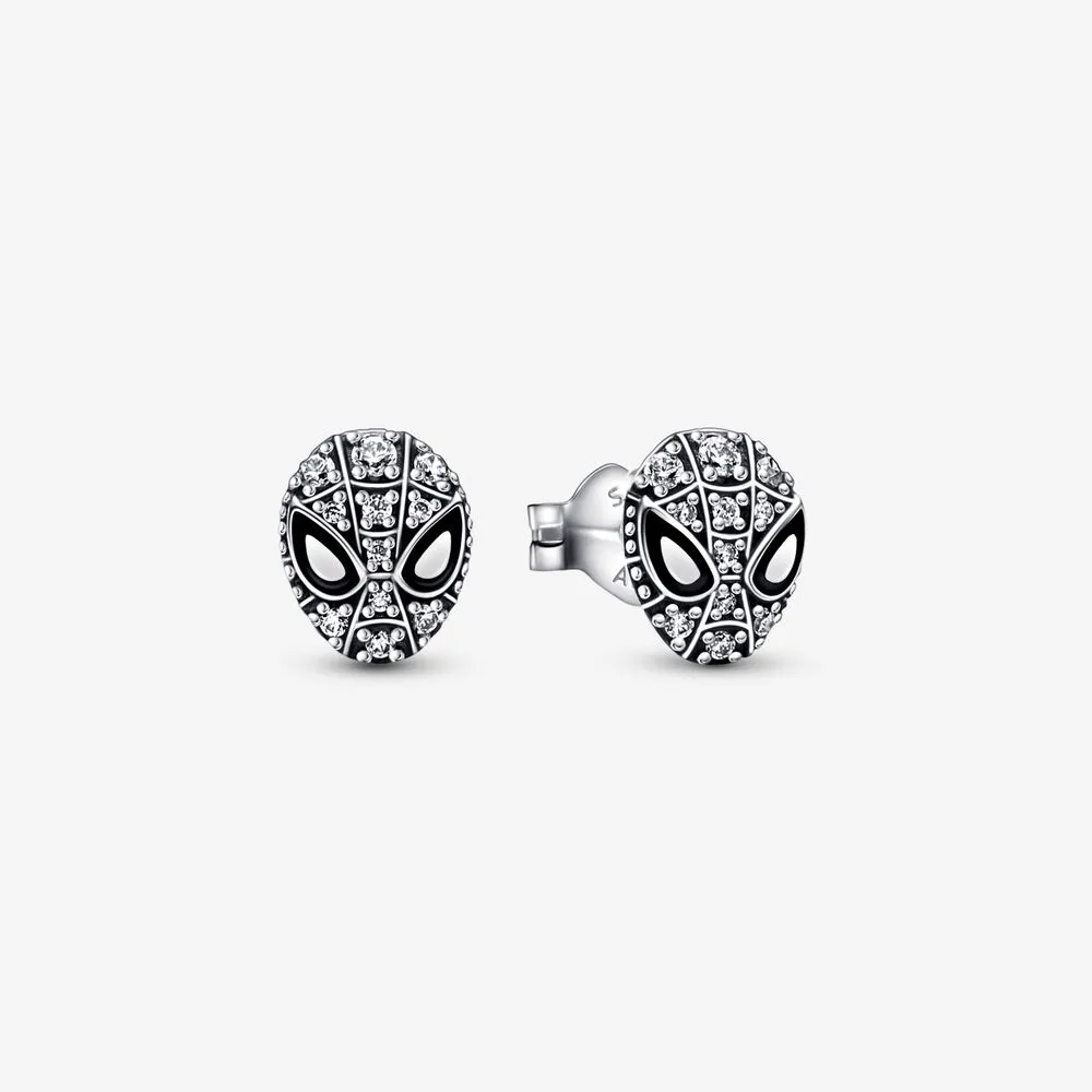 pandora marvel spider man maske pavé øredobber 292354c01