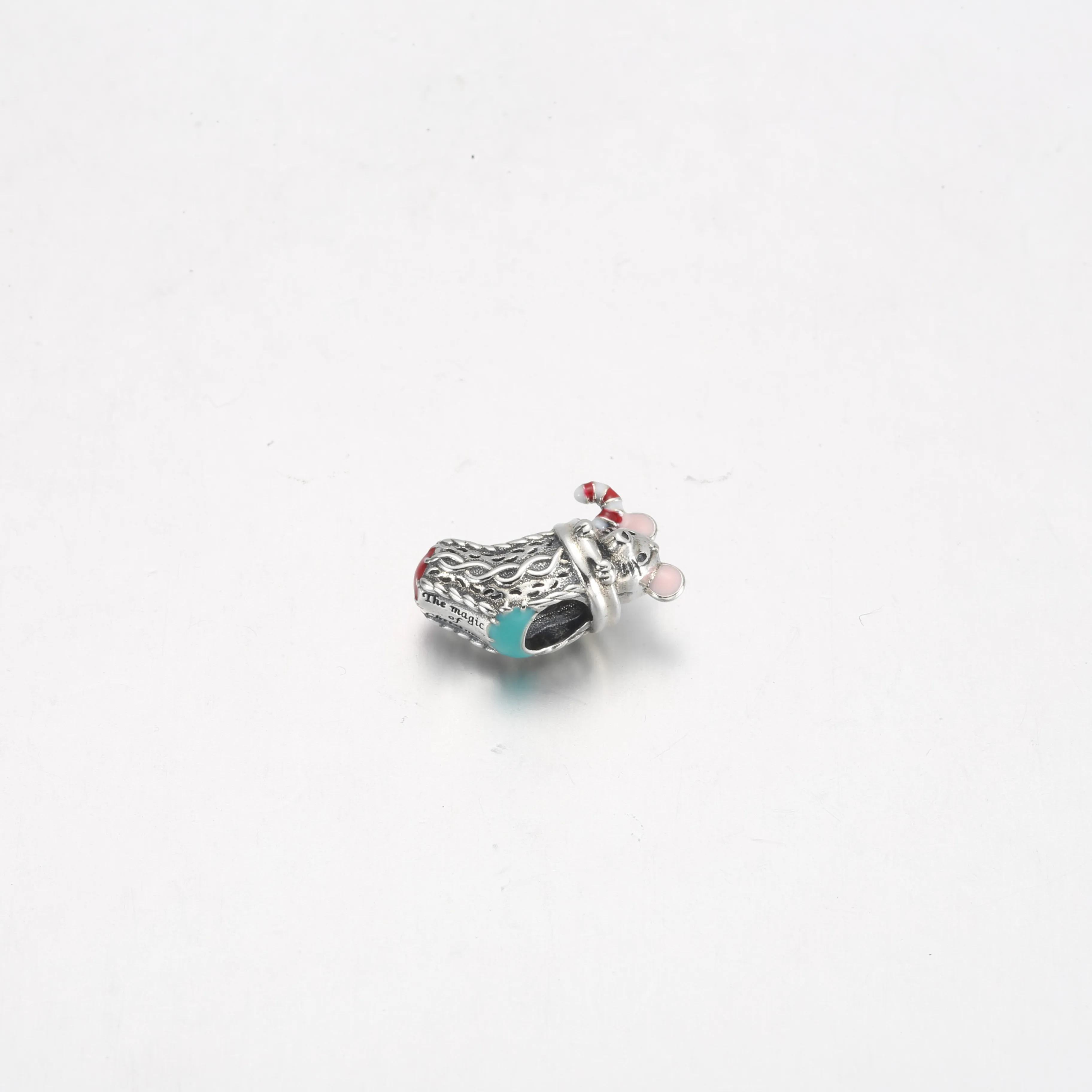 Pandora Mus og Julestrømpe Charm - 792366C01