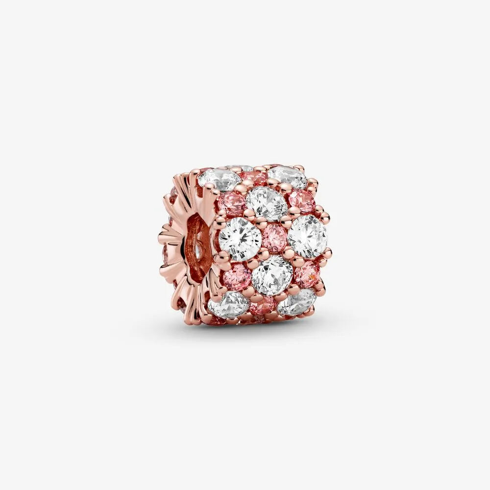 Pandora Rosa og Klar Funklende Charm - 788487C01