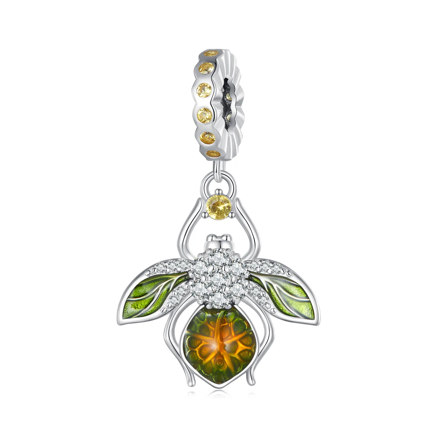 Pandora Style Sitron Bee Anheng Charm - BSC882