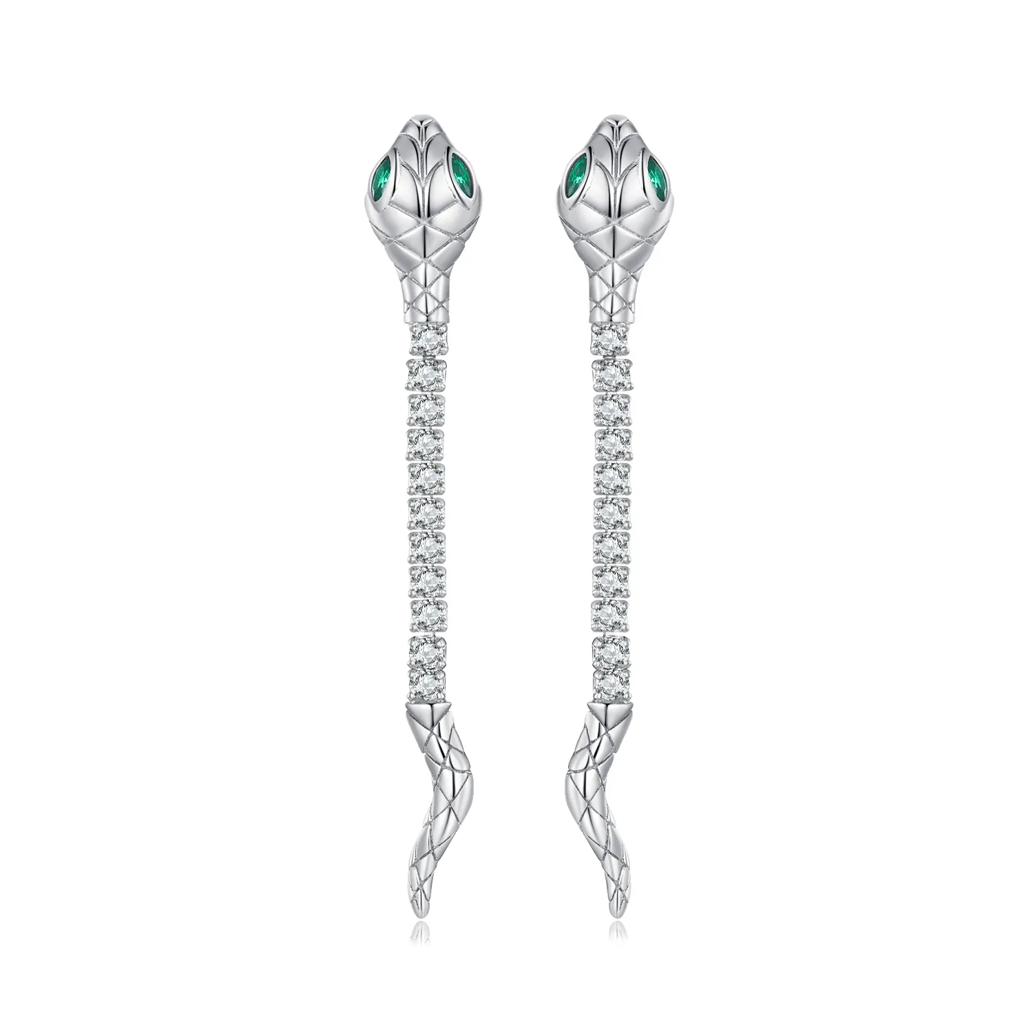 pandora style spirit snake stud øredobber bse851
