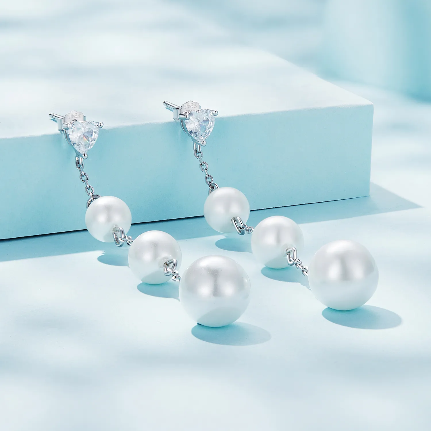 Pandora Style Tassel Bead Dingle øredobber - SCE1601
