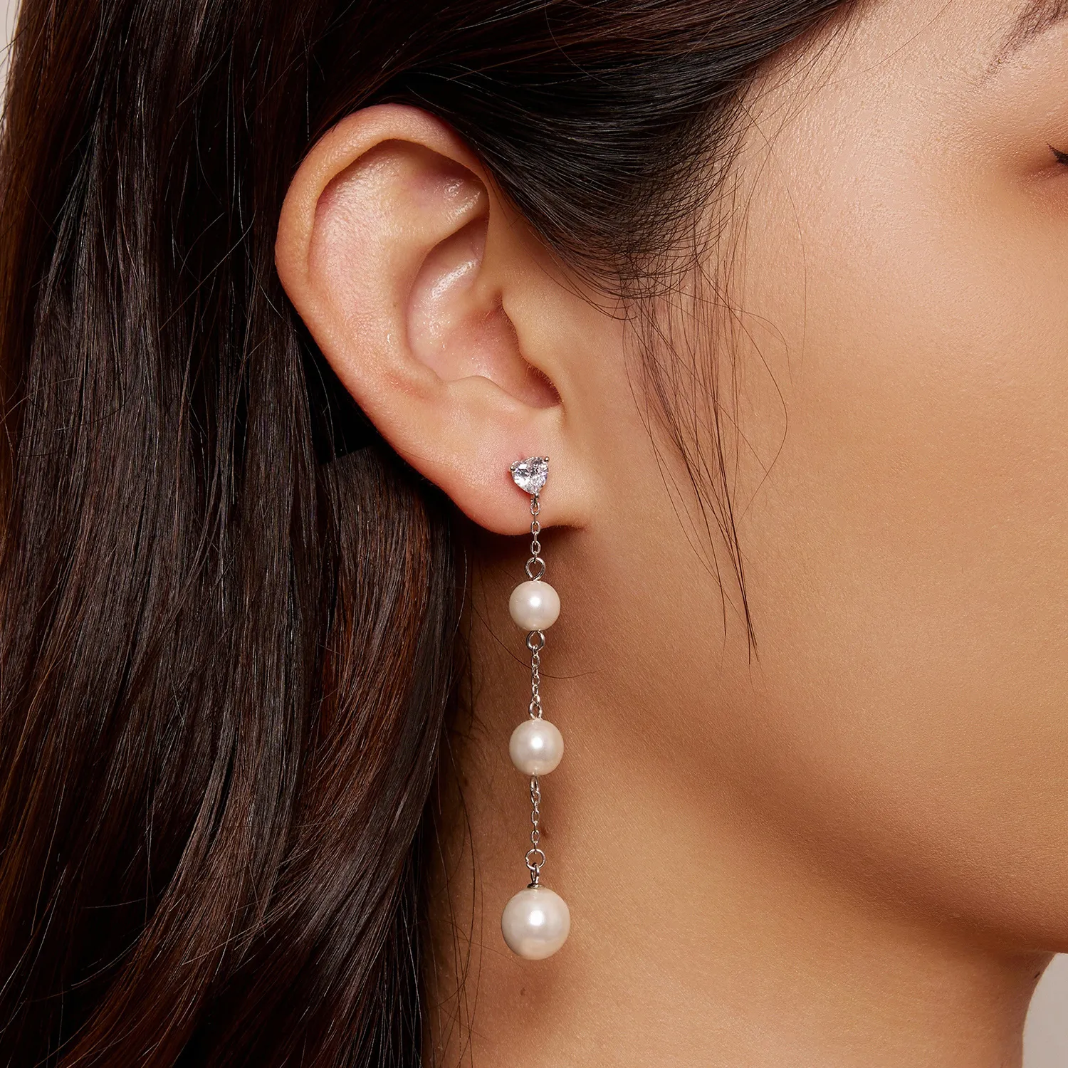 Pandora Style Tassel Bead Dingle øredobber - SCE1601