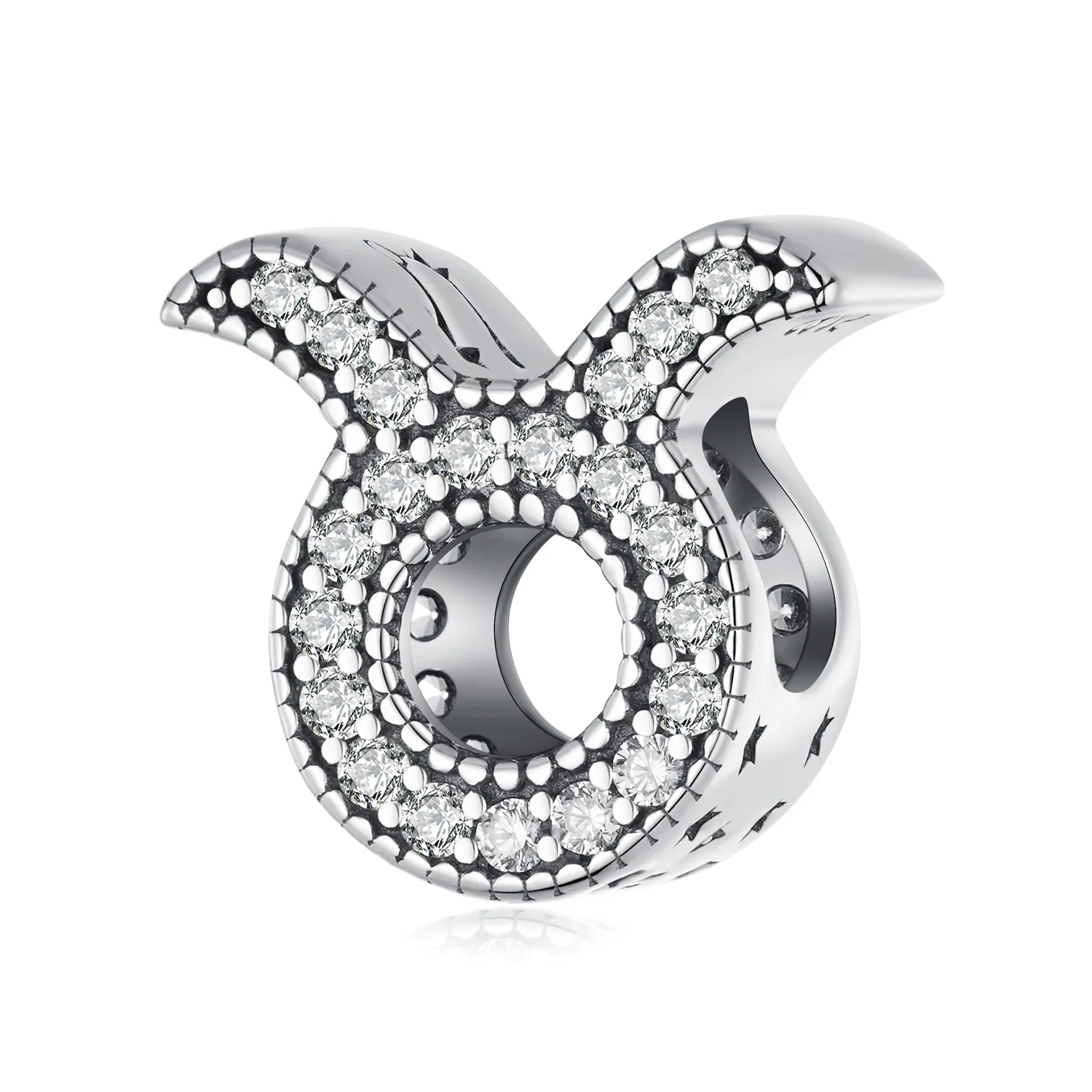 pandora style taurus lucky zodiac charm scc2516 2
