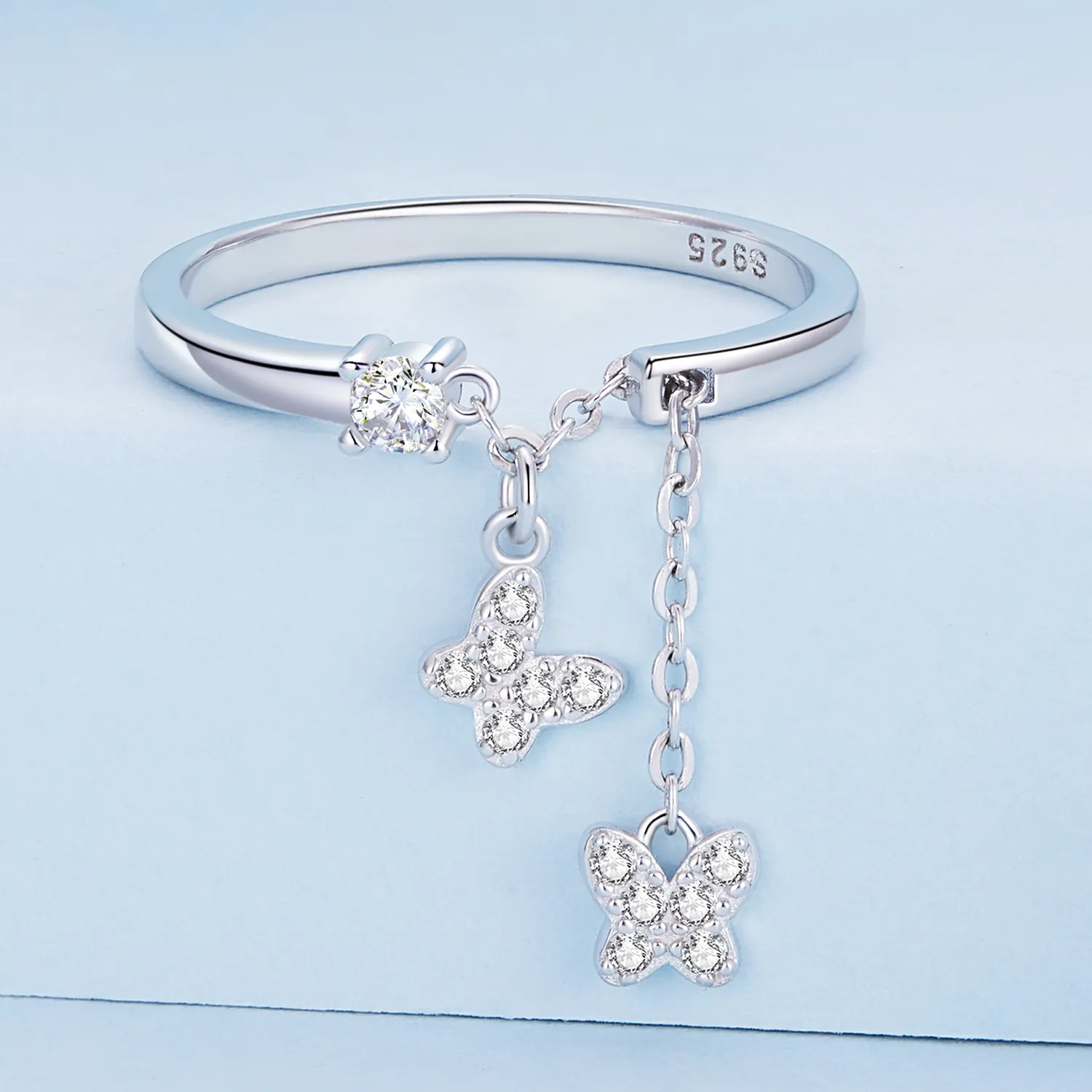 Pandora Style justerbare ringer - BSR349